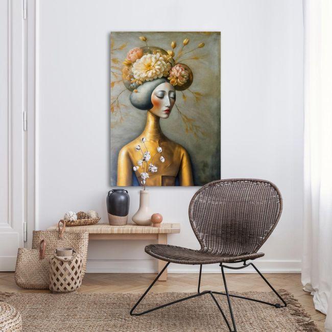 Canvas print Summer lady