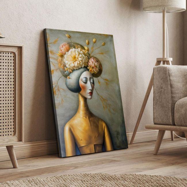 Canvas print Summer lady