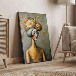 Canvas print Summer lady