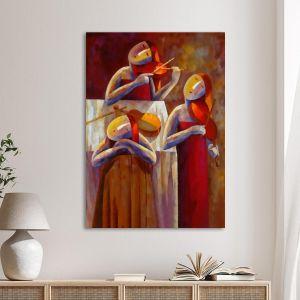 Canvas print Violin trio