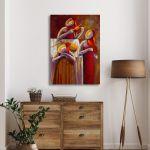 Canvas print Violin trio