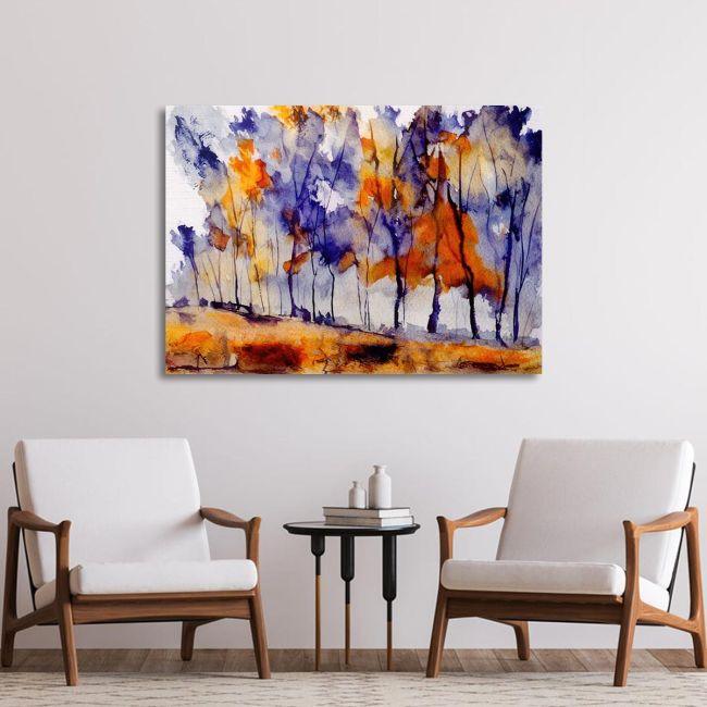 Canvas print Autumn clump