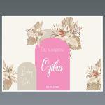 Σουπλά, Baby girl boho pink beige