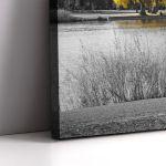 Canvas print Golden yellow tree