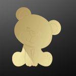 Plexi glass Gold mirror customized