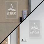 Plexiglass Sign laser engrave vertical