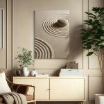 Canvas print Zen stone II