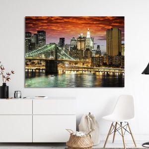 Canvas printNew York, New York architecture