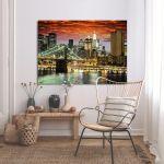 Canvas printNew York, New York architecture
