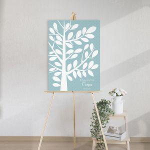 Canvas print baptism, white tree 2 2