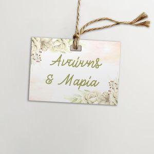 Wedding Cardboard Labels, horizontal