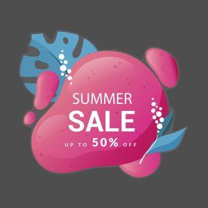 Shop window Summer Sales, art 3 2