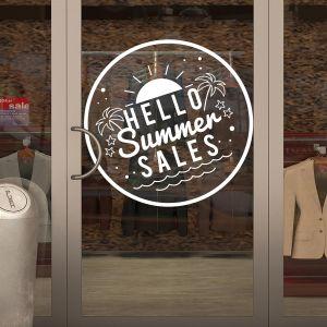 Αυτοκόλλητο εκπτώσεων Summer Sales, art 5