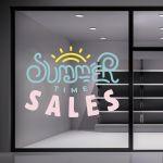 Αυτοκόλλητο εκπτώσεων Summer Sales, art 8