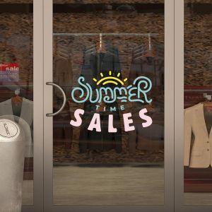 Shop window Summer Sales, art 7 2