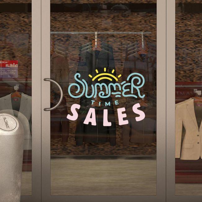 Shop window Summer Sales, art 7