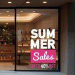 Shop window Winter Sales, art 4