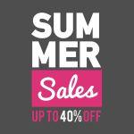 Αυτοκόλλητο εκπτώσεων Summer Sales, art 10