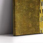 Canvas print The kiss, Klimt Gustav