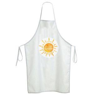 Sticker forbaptism apron, Sun Watercolor 2
