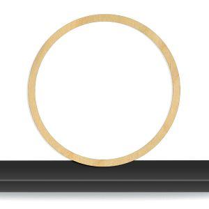 Wooden simple wreath arc