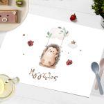 Placemat, Little hedgehog