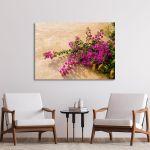 Canvas print Buckwheat and wild flowers