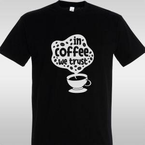 Μπλουζάκι In coffee we trust