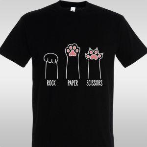 T- Shirt Rock, paper, scissors 2