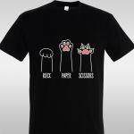 T- Shirt Rock, paper, scissors