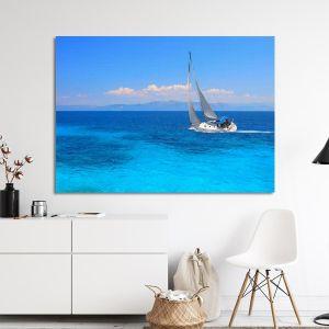Πίνακας σε καμβά Ιστιοφόρο, Sailing