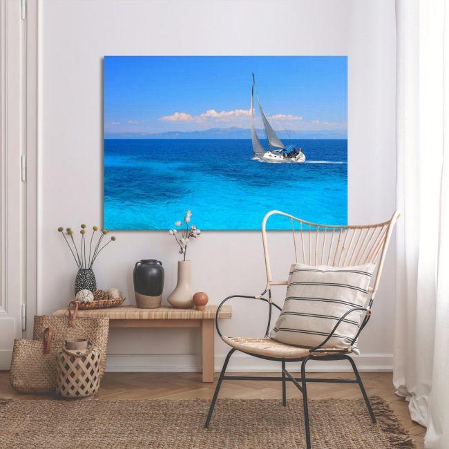 Canvas print Sailing