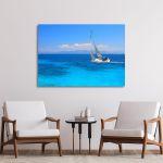 Canvas print Sailing
