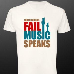 T- Shirt When words fail