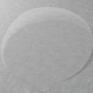 Αυτοκόλλητη διάφανη ετικέτα, ατύπωτη, κυκλική 2