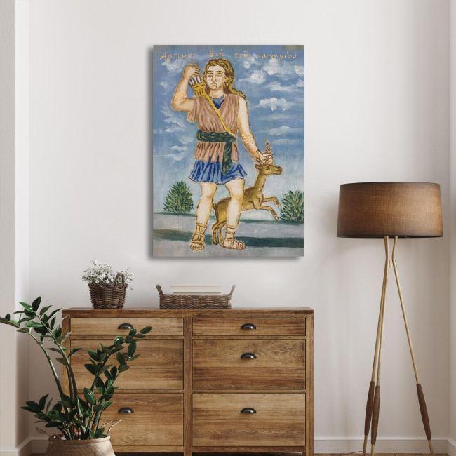Canvas print Artemis, Theofilos
