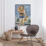 Canvas print Artemis, Theofilos