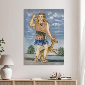 Πίνακας σε καμβά Προσφορά 30x40 cm, Άρτεμις, Θεόφιλος