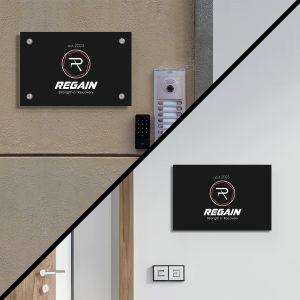 Plexiglass Sign company logo