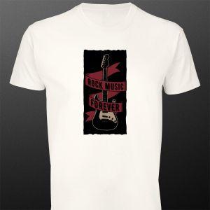 T- Shirt Rock Music Forever