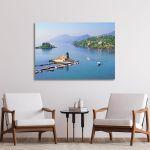 Canvas print Church of Vlahernon, Pontikonisi