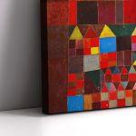 Canvas print, Castle and sun, Klee P.