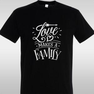Μπλουζάκι Love makes a family 2