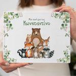 Wishes book, The big company, Forest animals