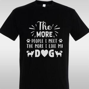 Μπλουζάκι The more i meet people