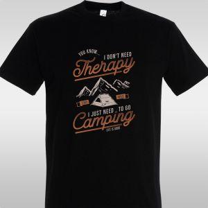T- Shirt Camping Therapy