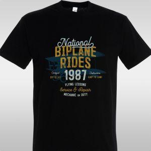 T- Shirt Biplane rides