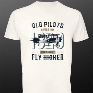 Μπλουζάκι Old pilots never die