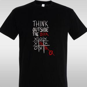 Μπλουζάκι Think outside the box