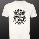 T- Shirt First name Hungry